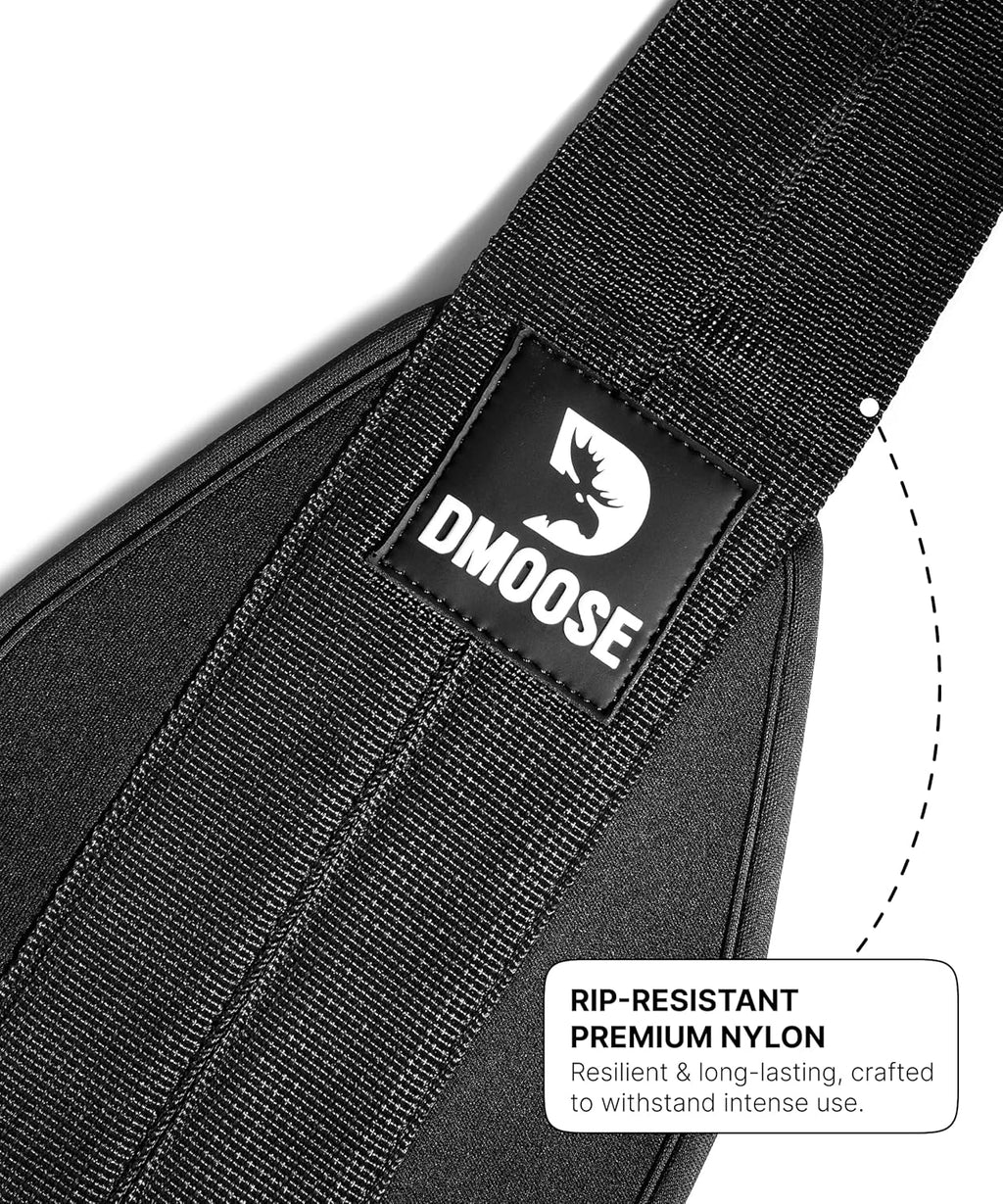 Hanging Ab Straps for Pull up Bar & Core Strength Training - Soft Padded Exercise Straps for Ab Swing & Leg Raises, Hang Bar Strap with 2 Steel Carabiners - Abs Equipment for Home & Gym